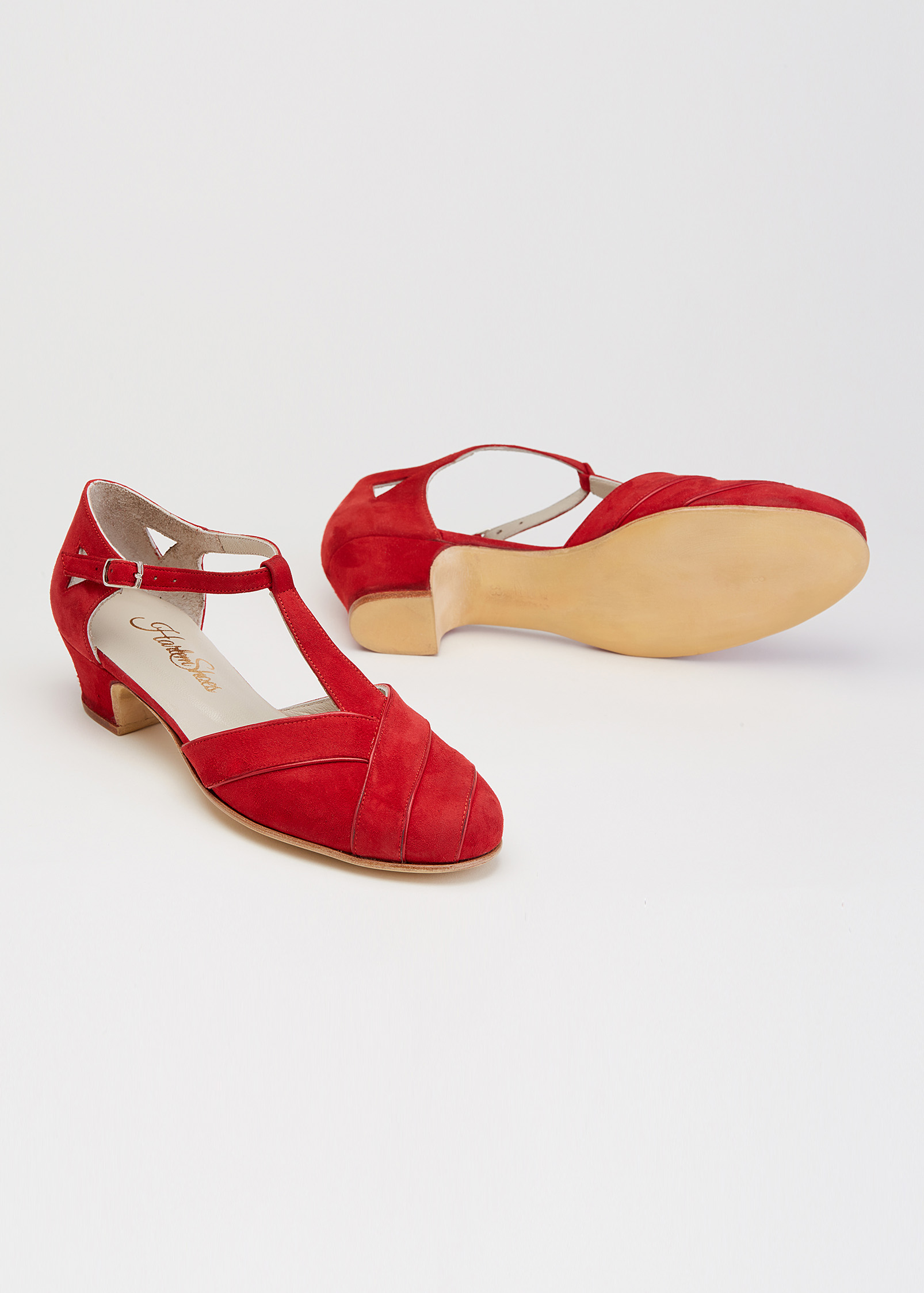 Sugar Red Suede 4 cm Heel
