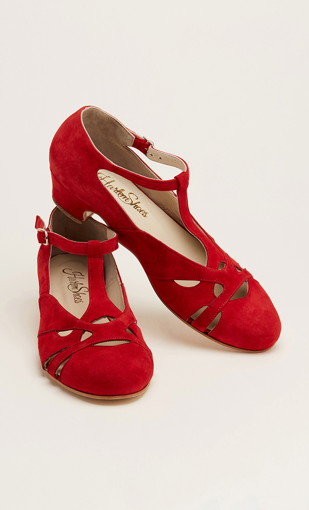Spring Red Suede 4 cm heel