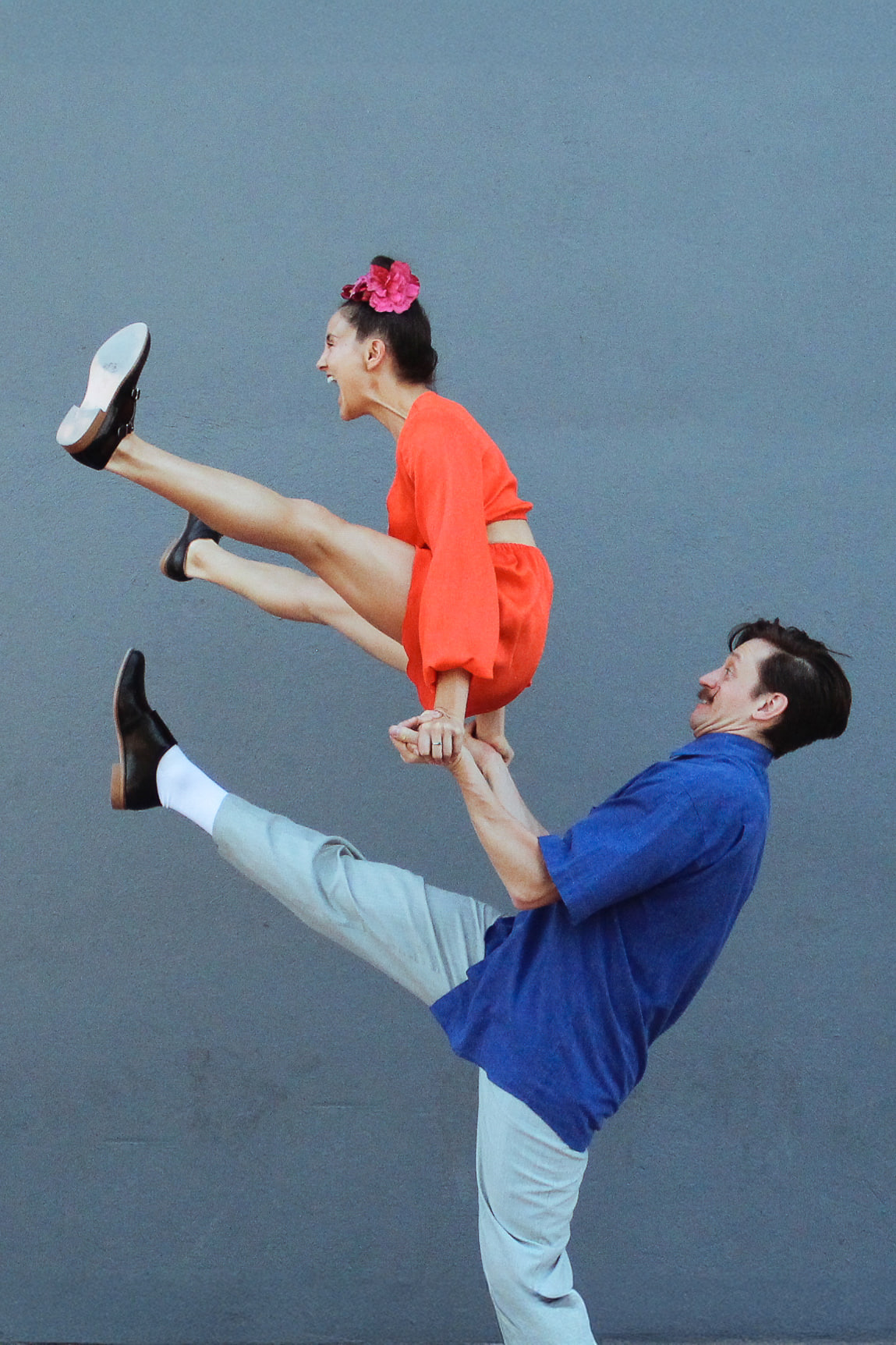 Monk Black Polished Leather