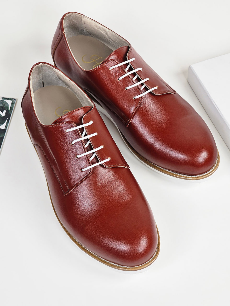Frankie Classy Brown Leather with Eva Sole