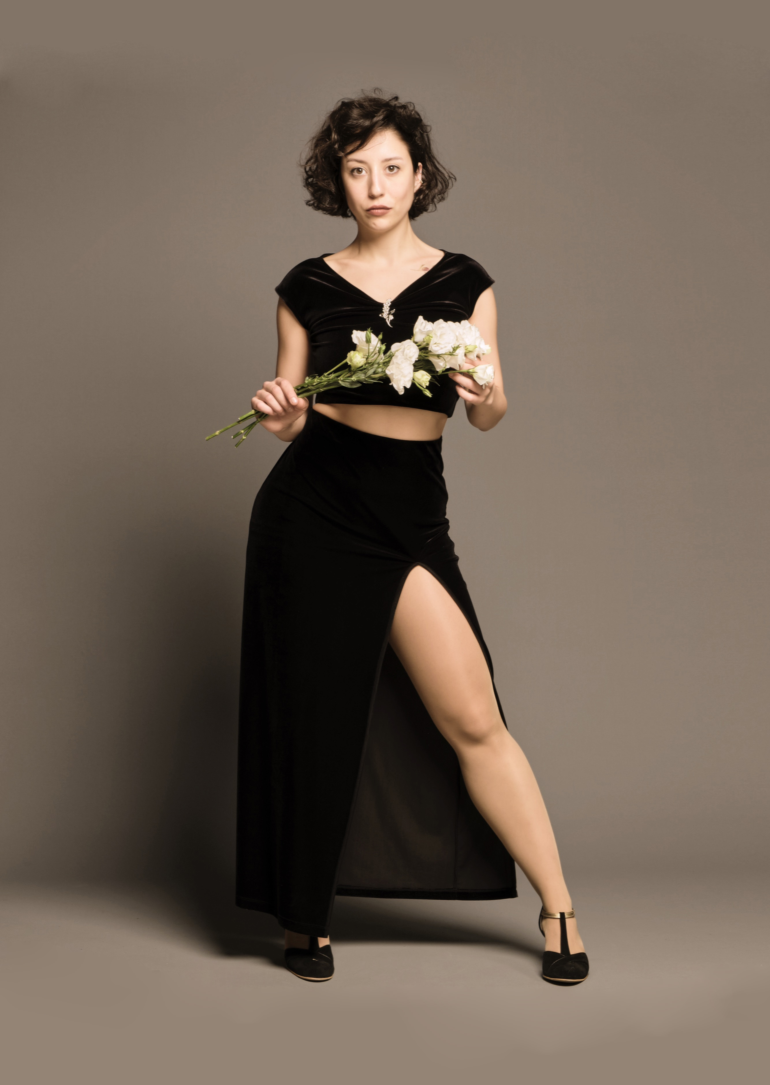 Simone Blues Dance Costume Black
