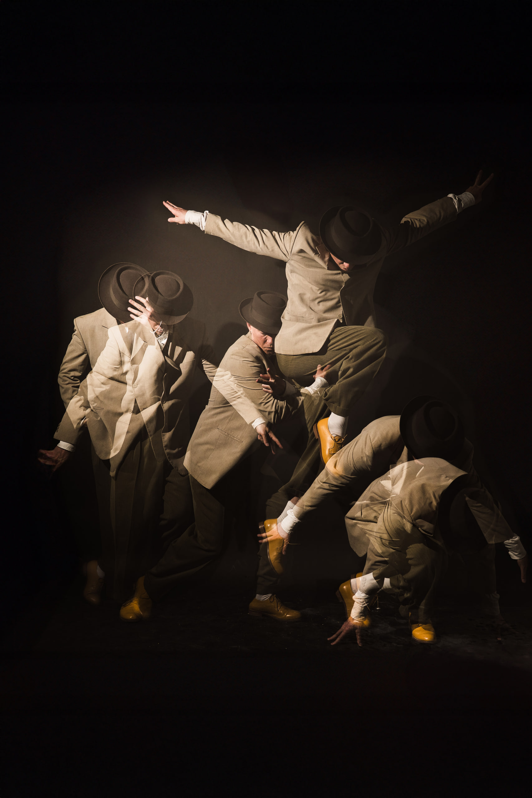 Jazz Slide Yellow Leather 2 cm heel