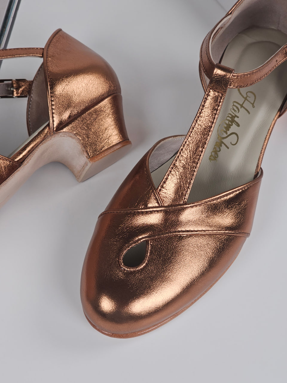Muse Bronze 4 cm heel