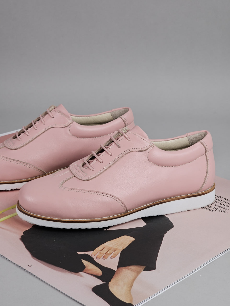 New York Pink Leather
