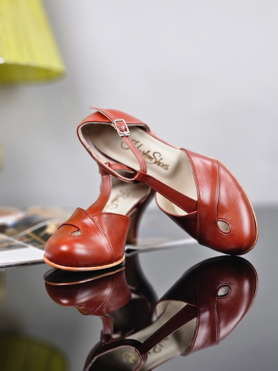 Muse Brown Leather 6 cm heel