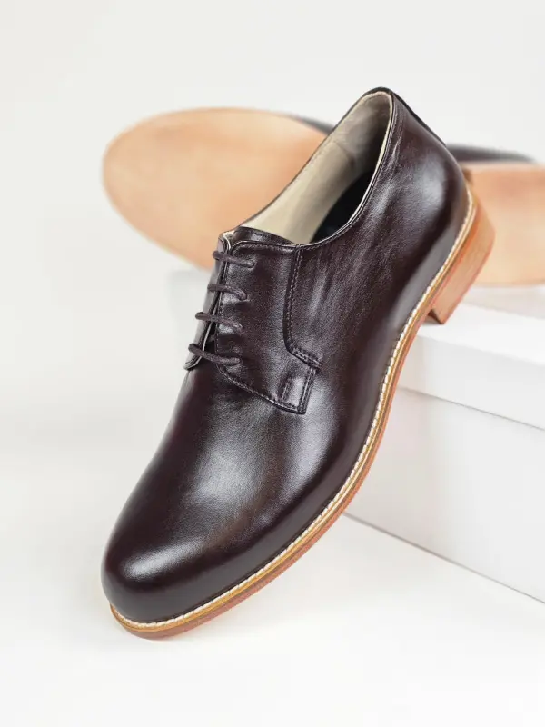 Jazz Slide Dark Chocolate Leather 2 cm heel