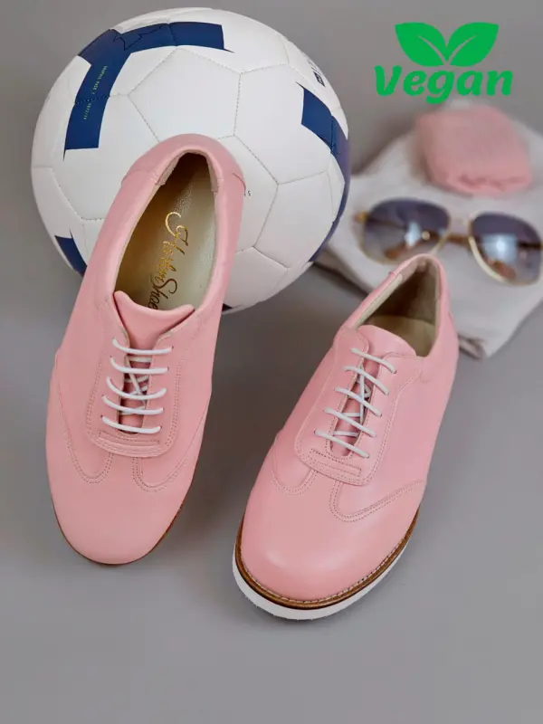 New York Vegan Pink Leather with Eva sole
