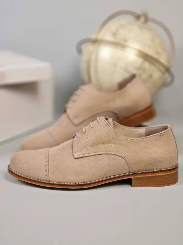 California Beige Suede 2 cm heel