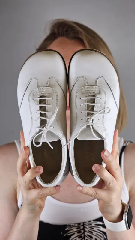 Barefoot New York White Leather