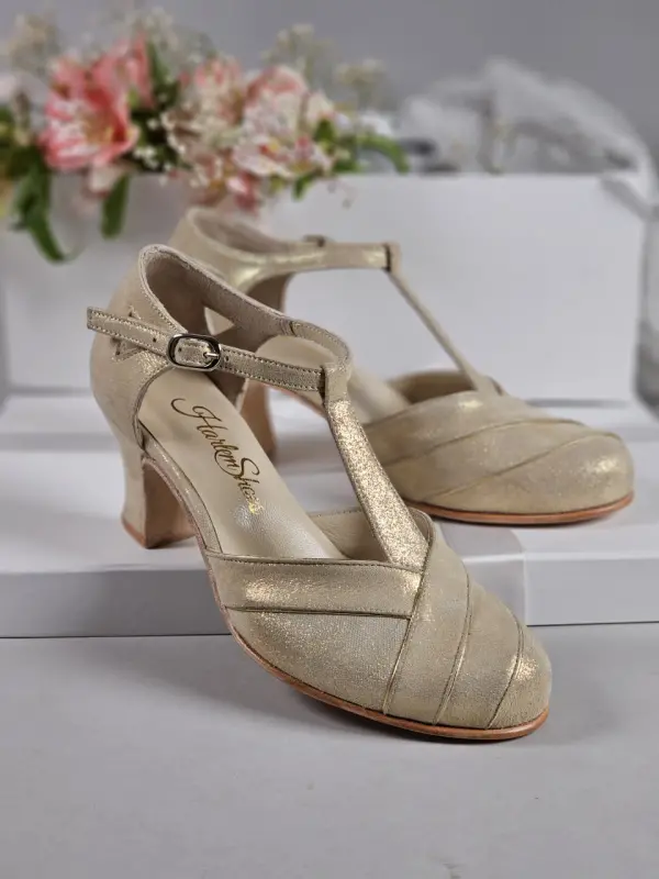 Sugar Golden Suede 6 cm heel