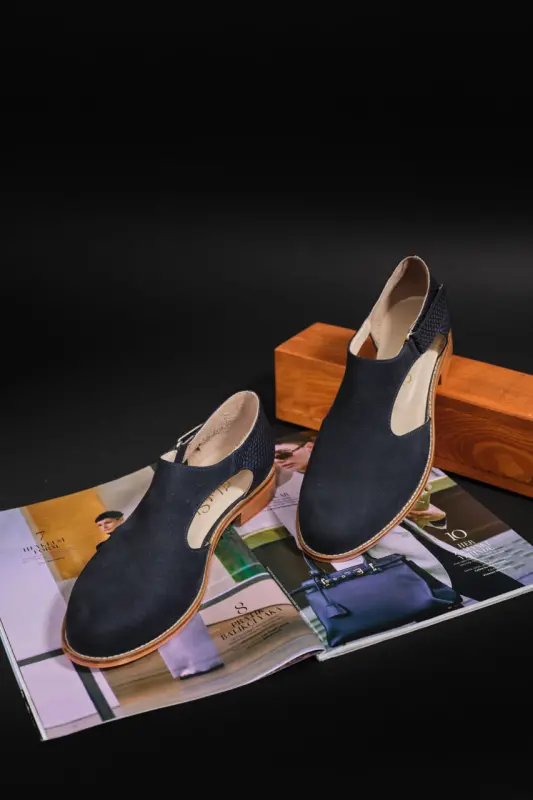 Mix Blues Suede 2 cm heel