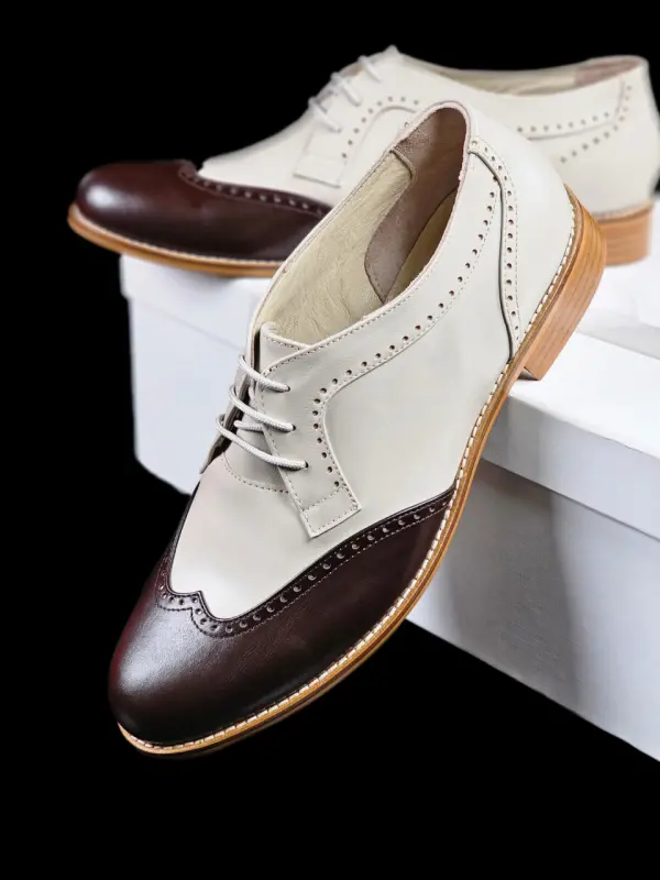 Men Oxfords Charleston 2 cm heel