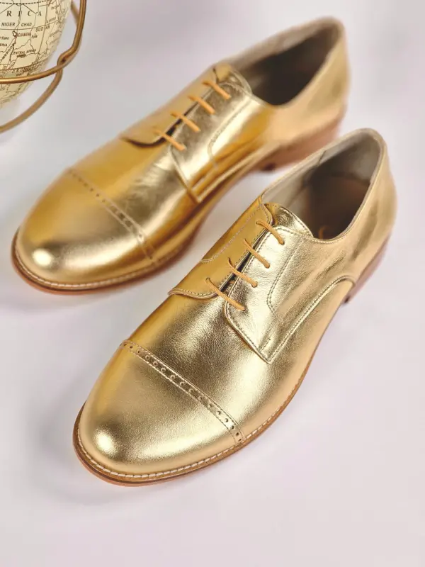 California Gold Leather 2 cm heel