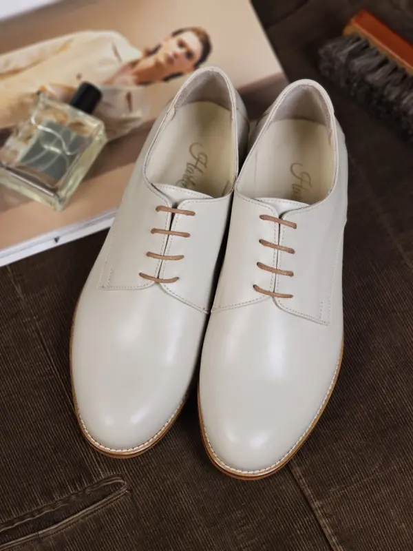 Frankie Classy Beige Leather 2 cm heel