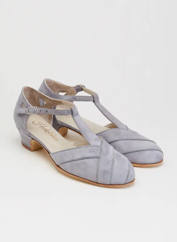 Grey Suede 4 cm heel