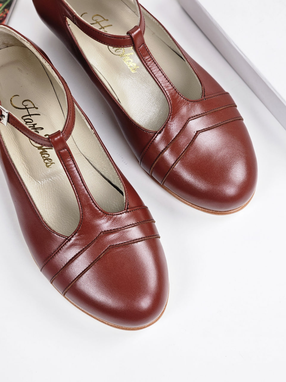 Barbie Brown Leather 4 cm heel