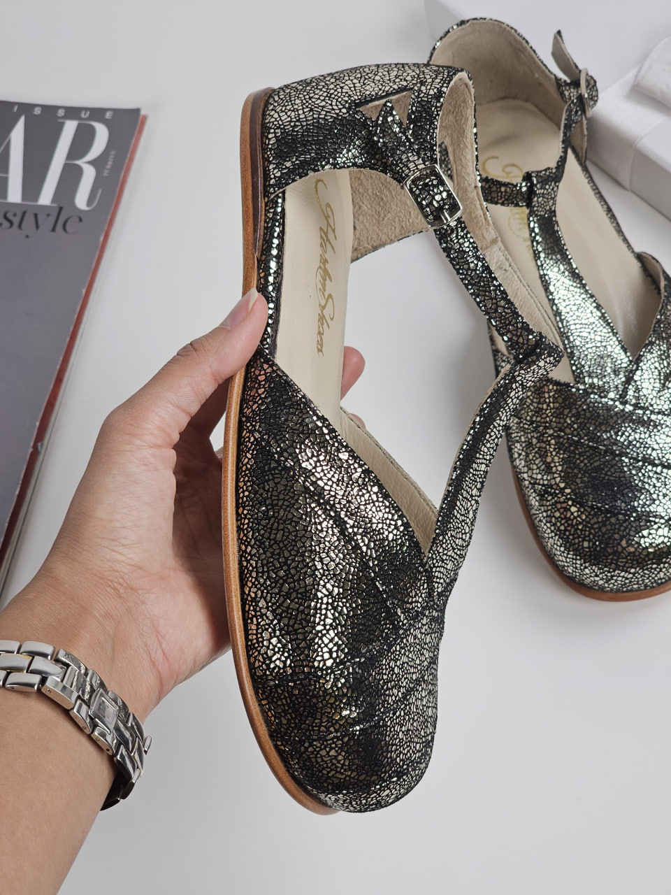 Barefoot Sugar Grey Stone Suede Zero Drop