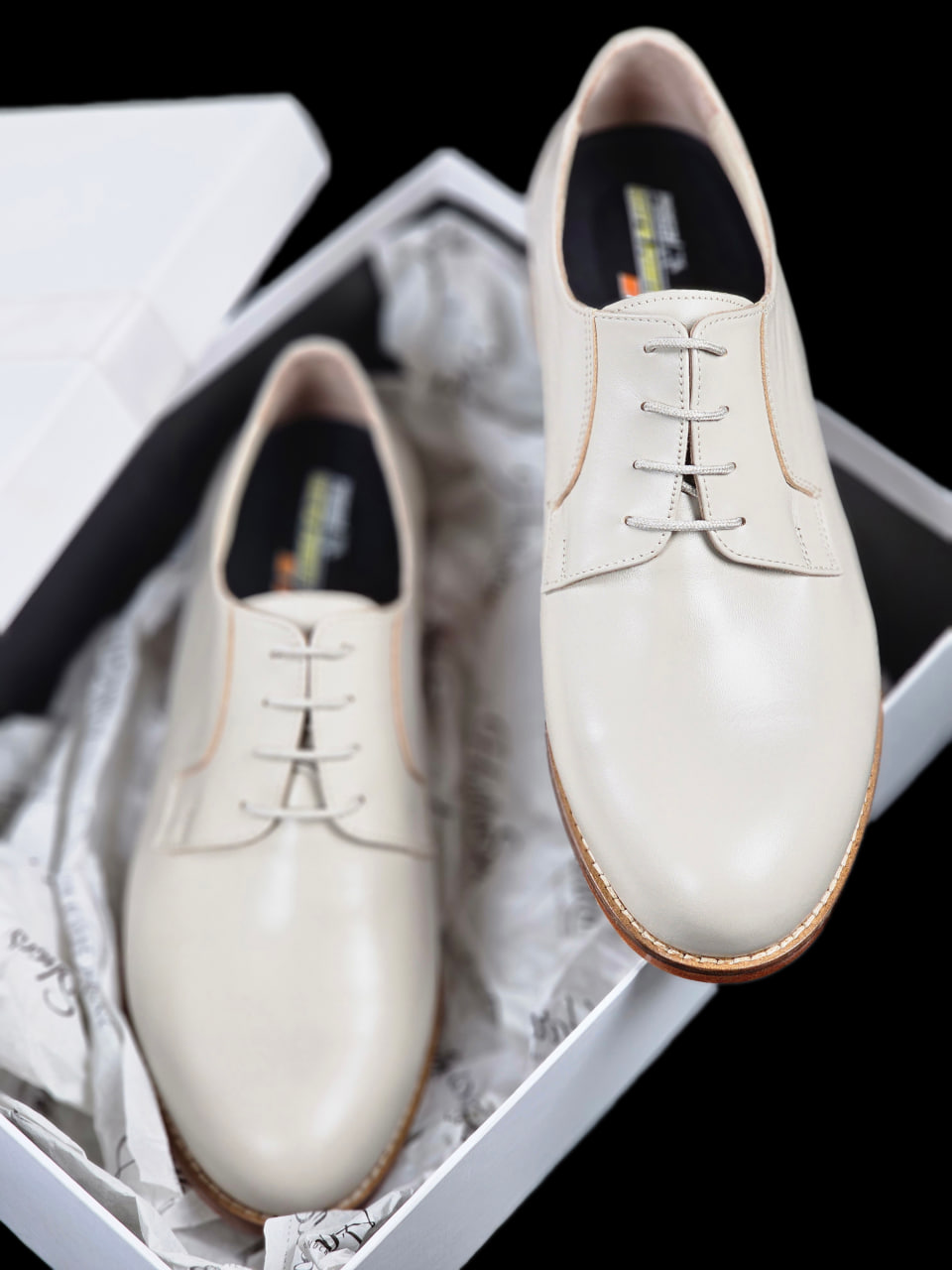 Jazz Slide Beige Leather 2 cm heel