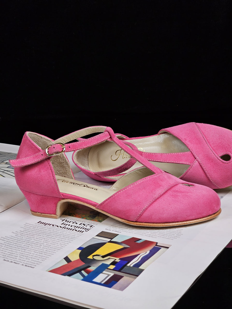 Muse Pink Suede 4 cm heel