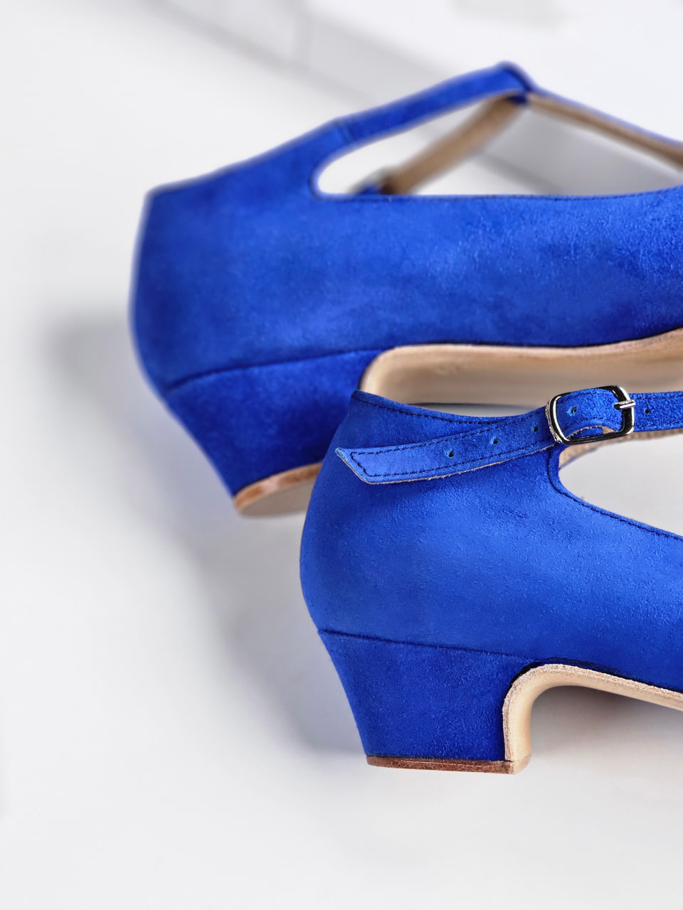 Barbie Blue Suede 4 cm heel