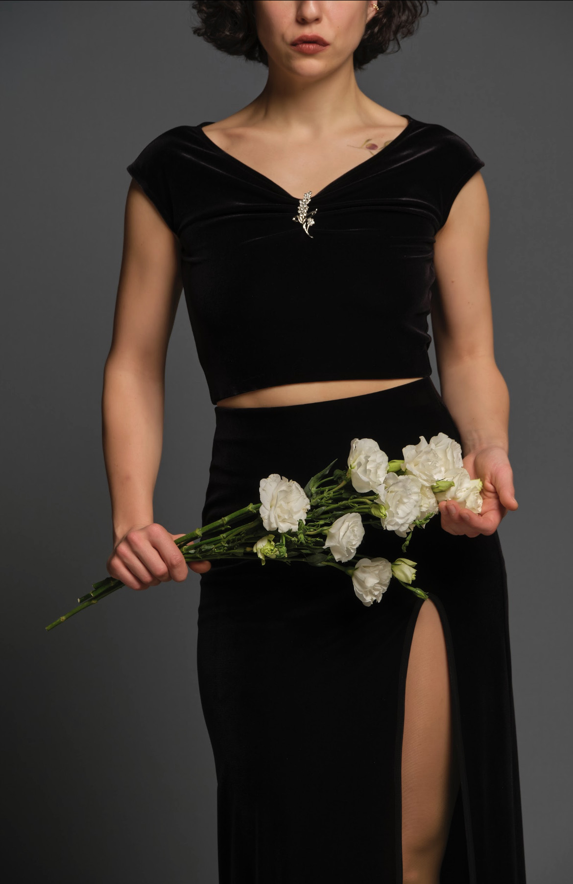 Simone Blues Dance Costume Black