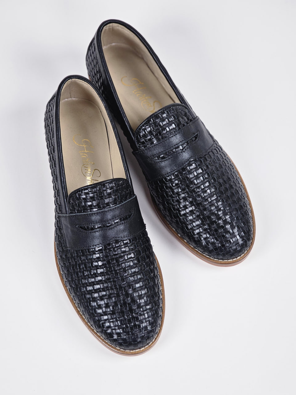 Loafers Basket Print Leather 2 cm heel