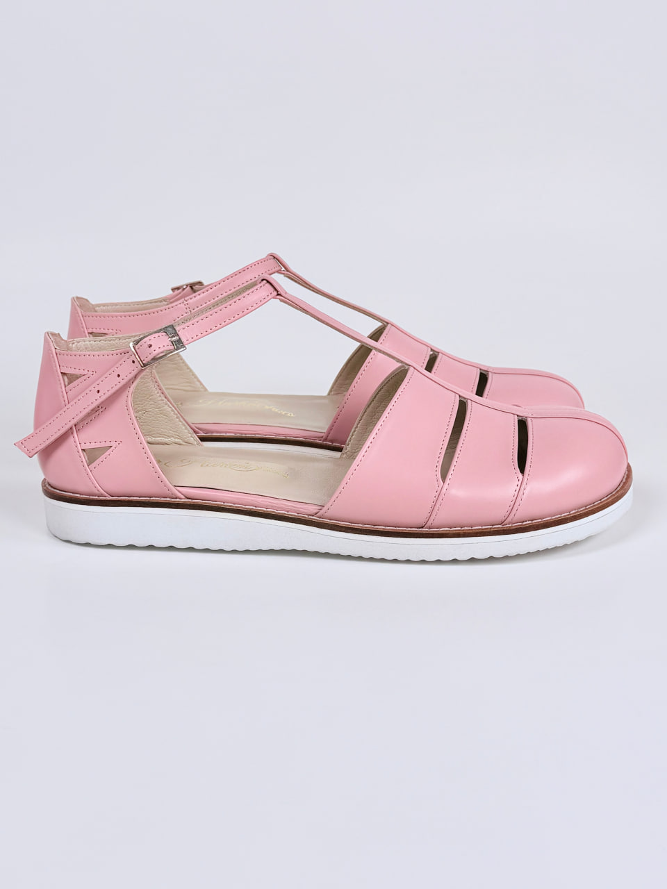 Barefoot Harmony Pink Leather with Eva Sole