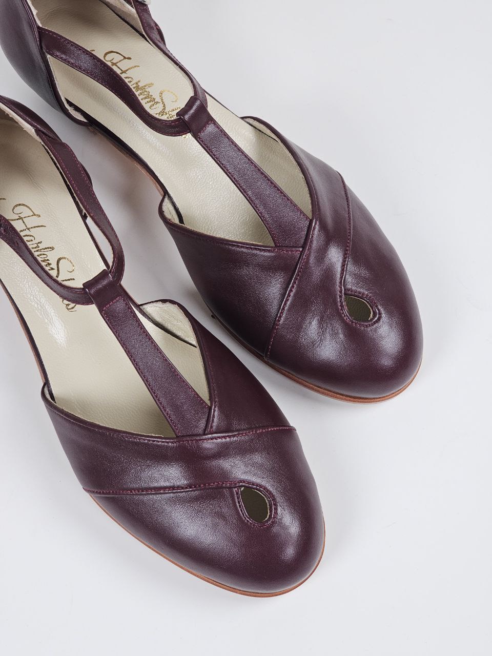 Muse Bordeaux Leather 4 cm heel