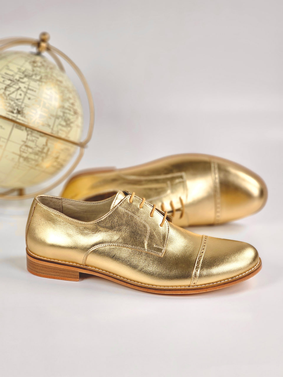 California Gold Leather 2 cm heel