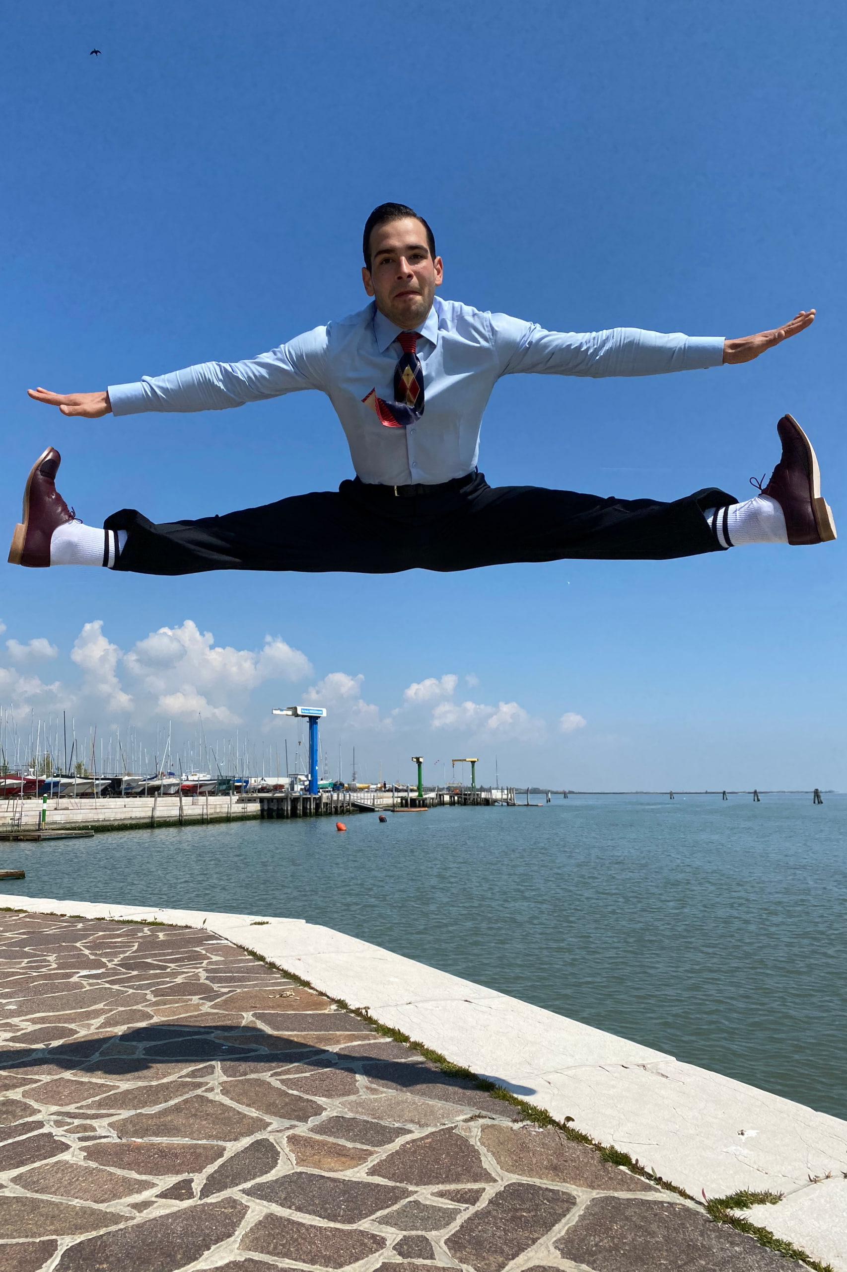 California Bordeaux Leather 2 cm heel