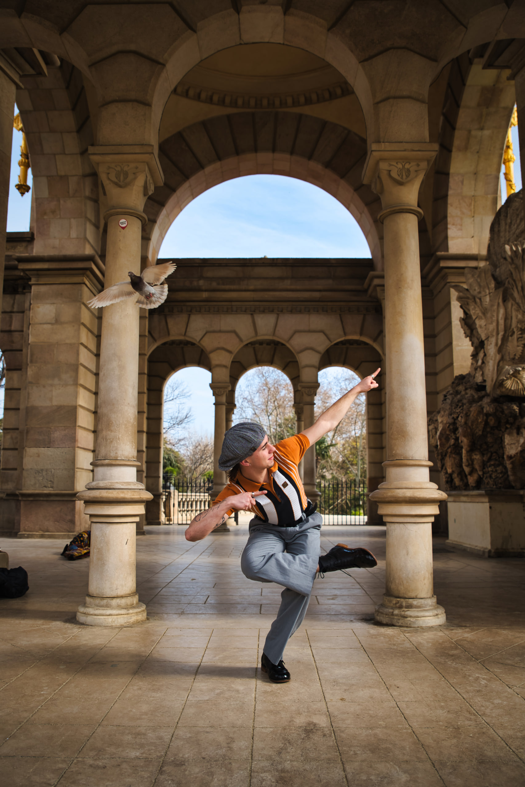 Harlem Boots Mix of Black patent & black leather