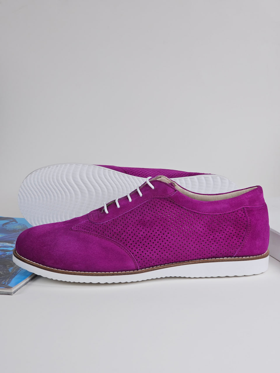 New York Violet Suede