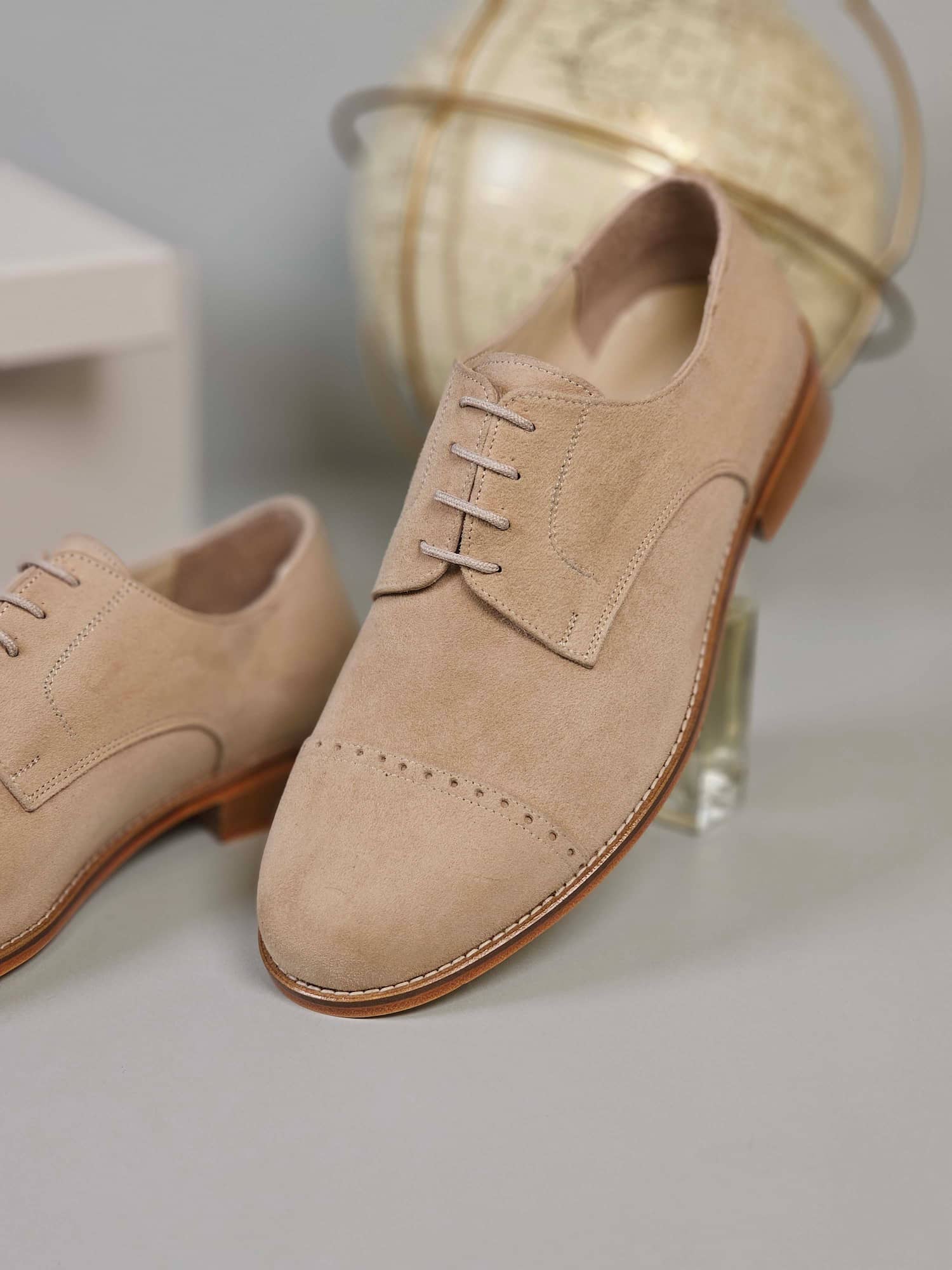 California Beige Suede 2 cm heel