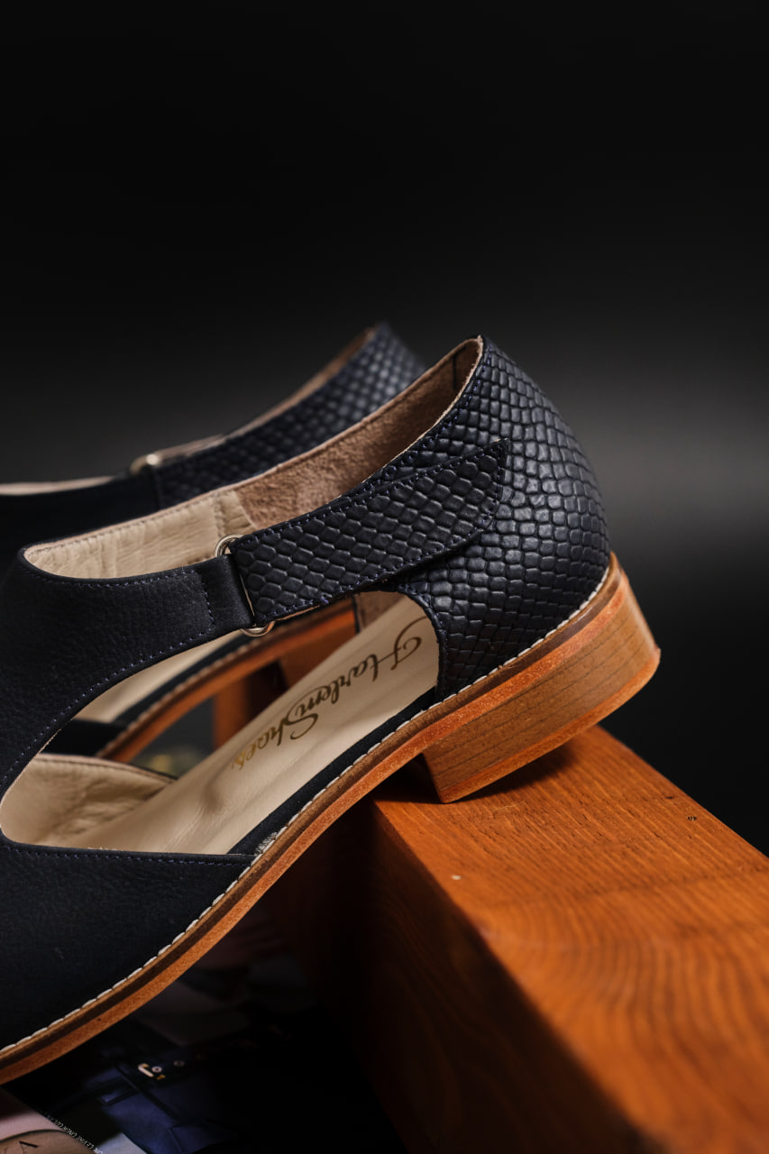Milan Mix Blues Suede 2 cm heel