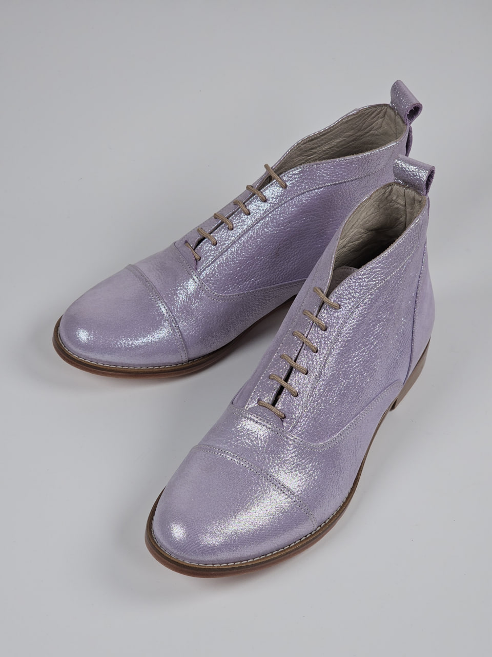 Smooth Boots Lilac Glow 2 cm heel