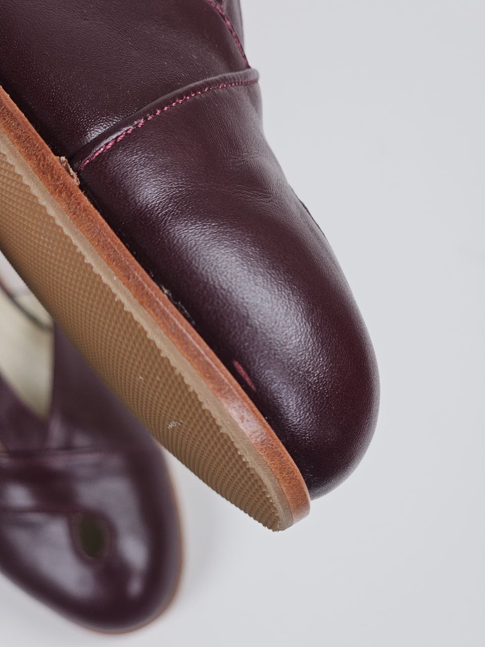 Muse Bordeaux Leather 4 cm heel