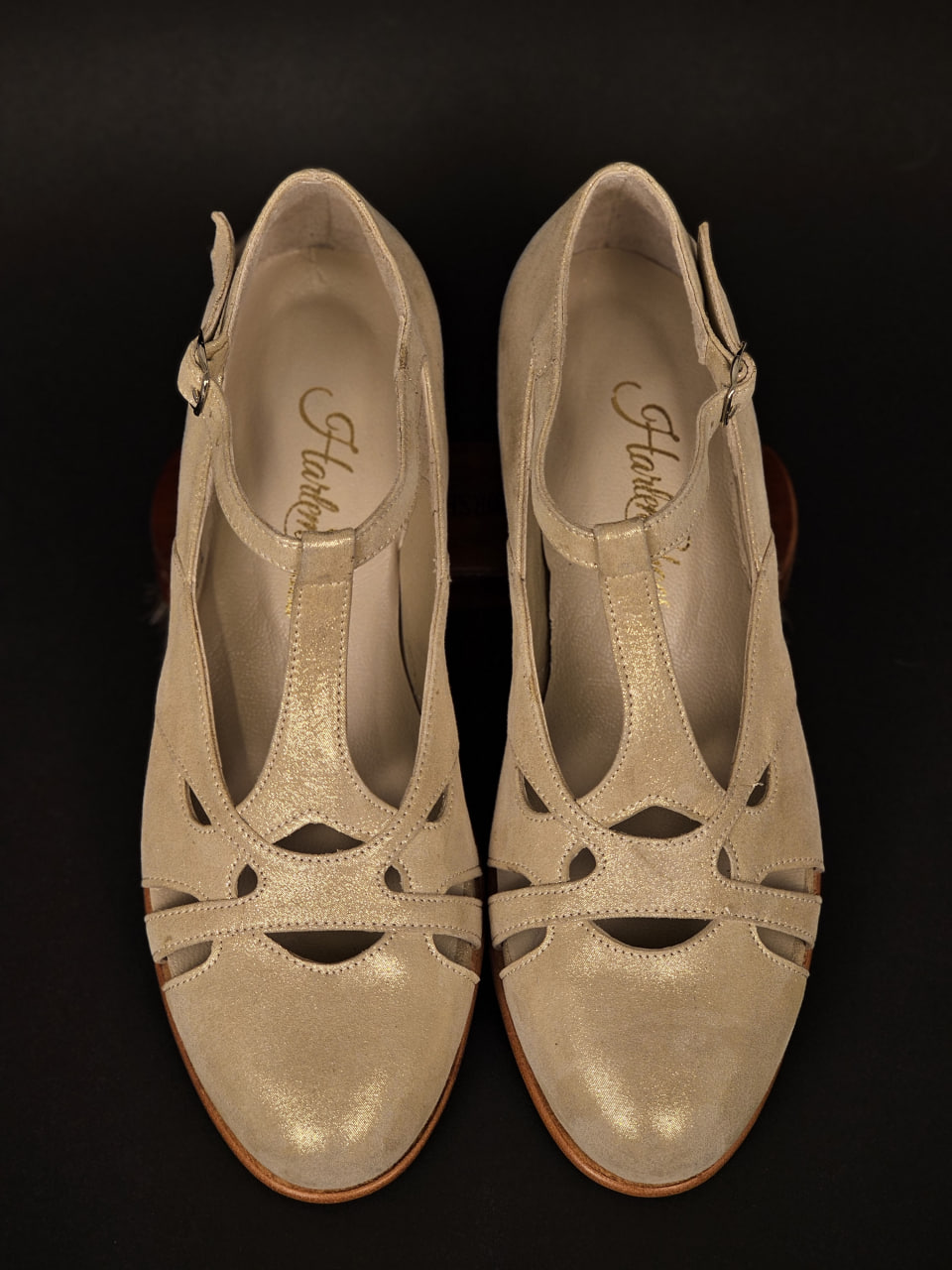 Spring Golden Suede 2 cm heel