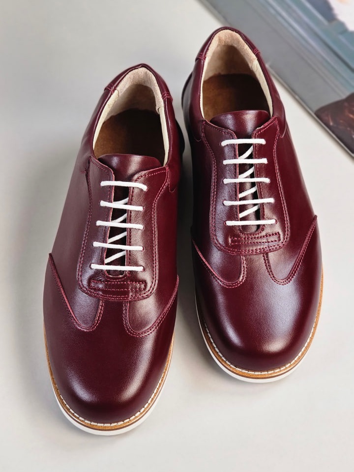 New York Bordeaux Leather