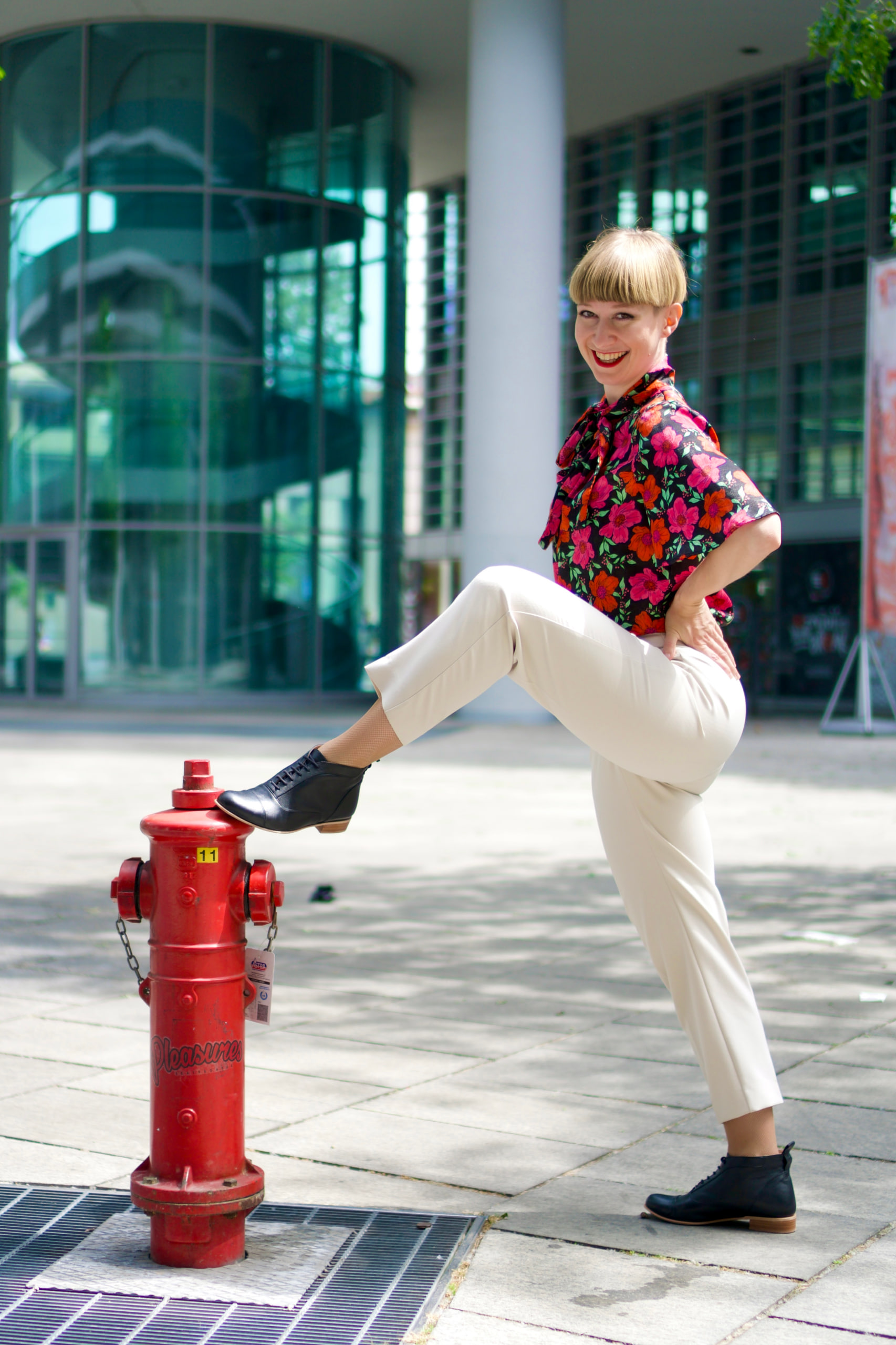 Derby Boots Black Leather 2 cm heel