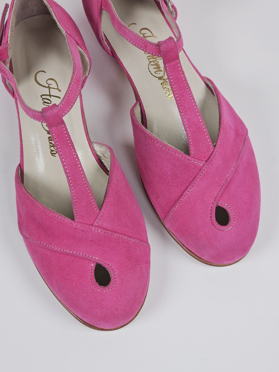 Muse Pink Suede 4 cm heel