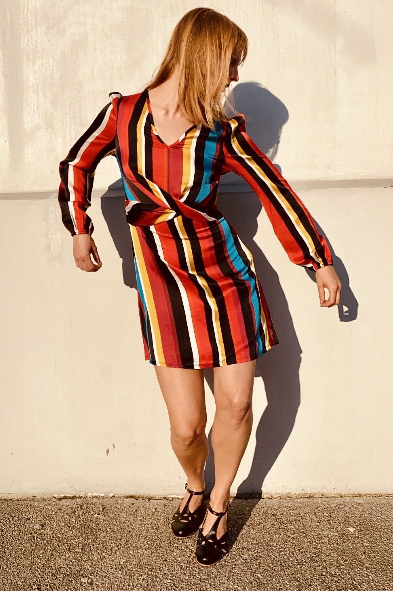 Spring Black Leather 2 cm heel