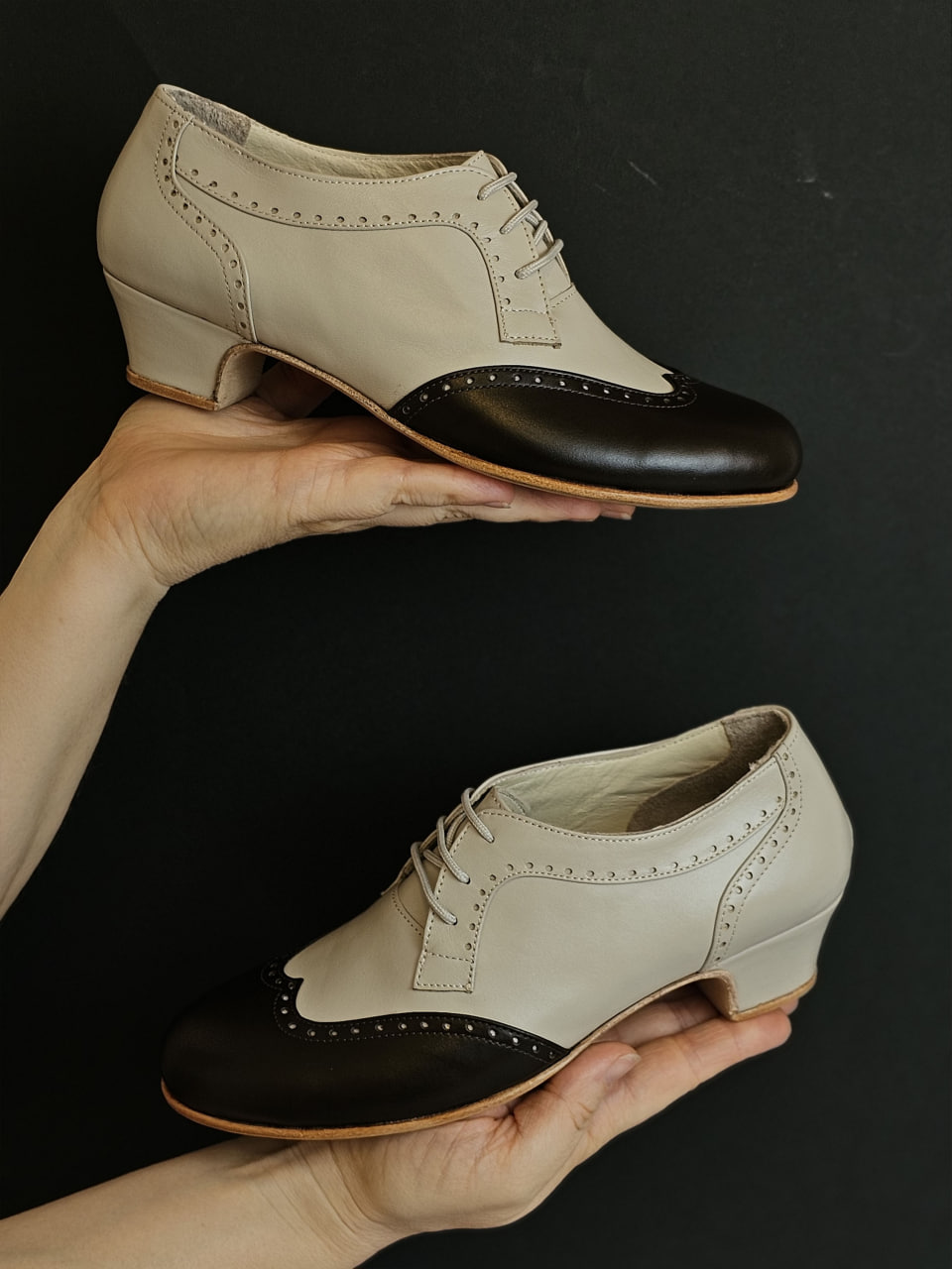 Women Oxfords Charleston 4 cm heel