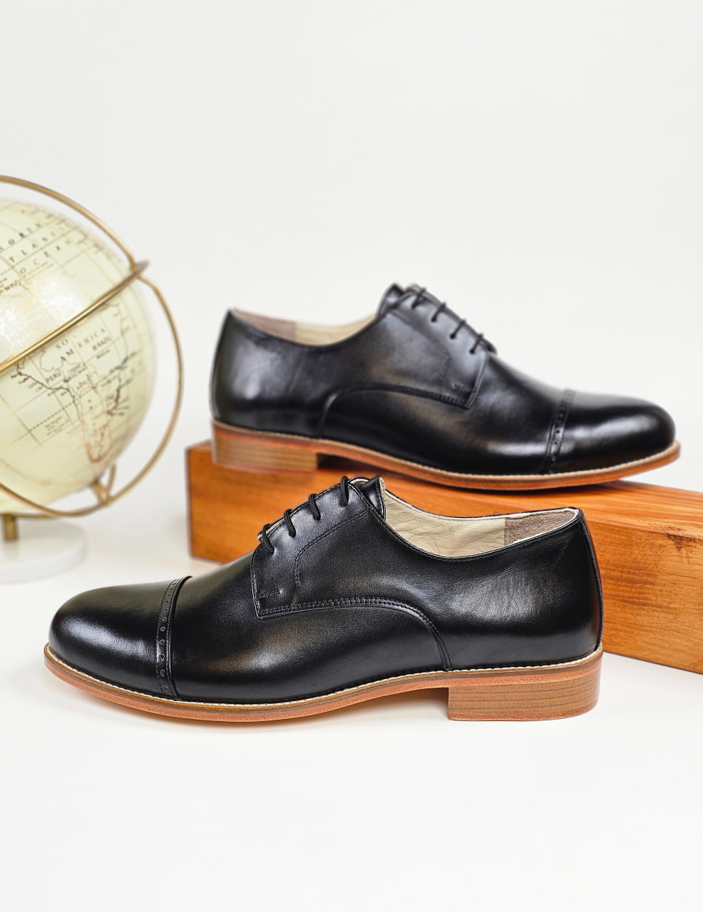 California Black Leather 2 cm heel
