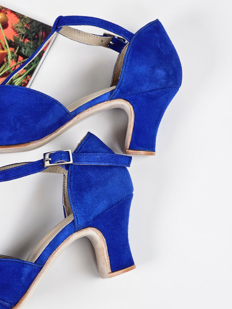 Muse Blue Suede 6 cm heel