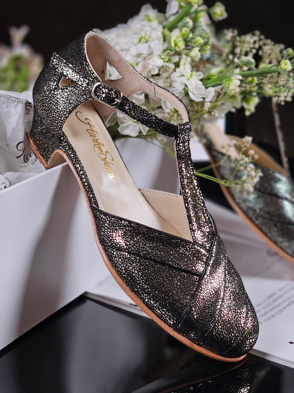 Sugar Grey Stone Suede 4 cm heel