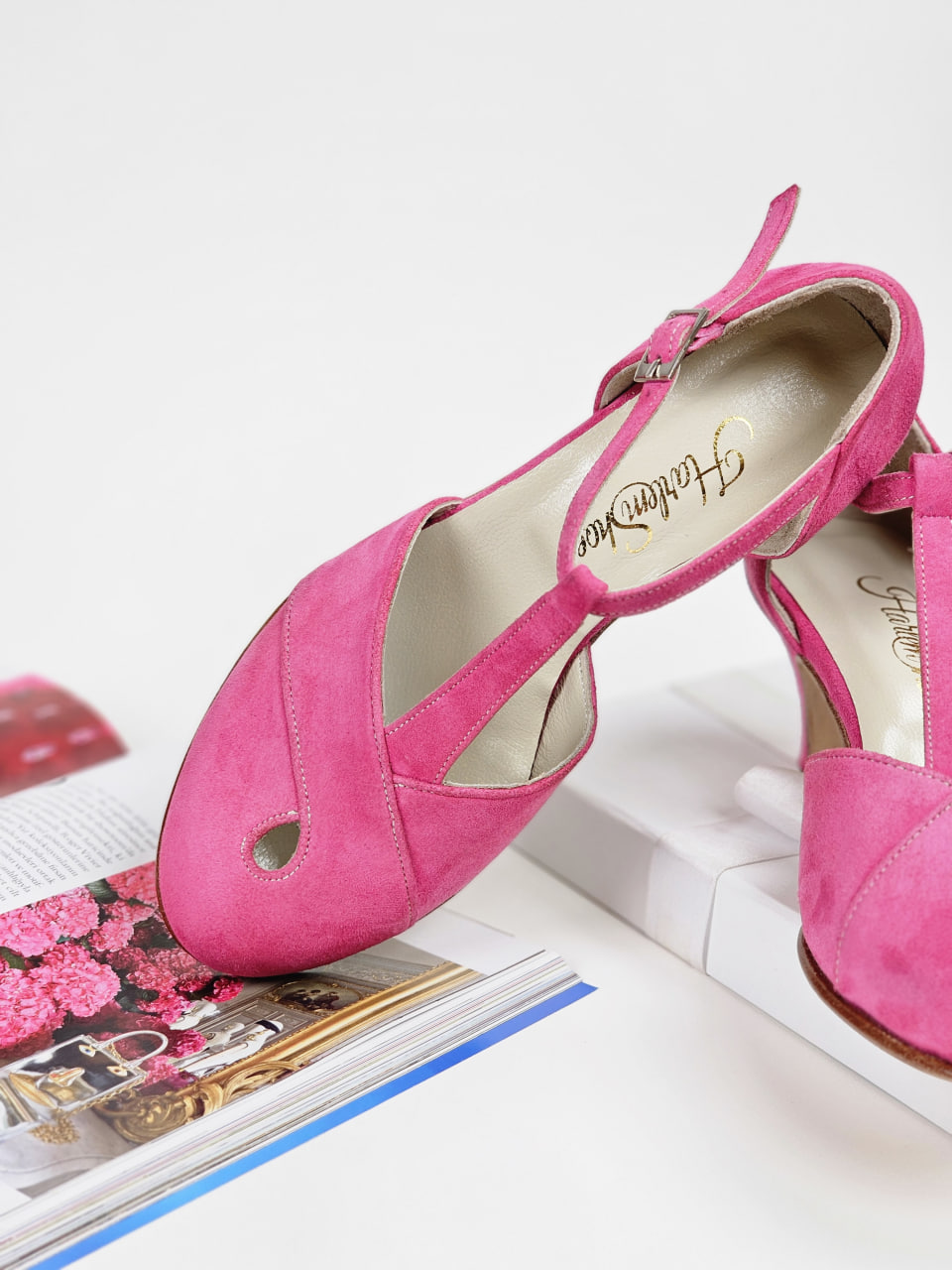 Muse Pink Suede 6 cm heel